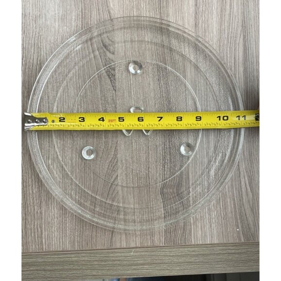 Microwave Turntable Plate Platter 11.25” Glass Replacement Part 810 N12 - Picture 5 of 5